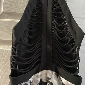 Halter style prom dress